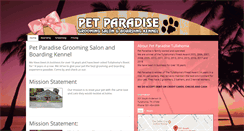 Desktop Screenshot of petparadisetullahoma.com